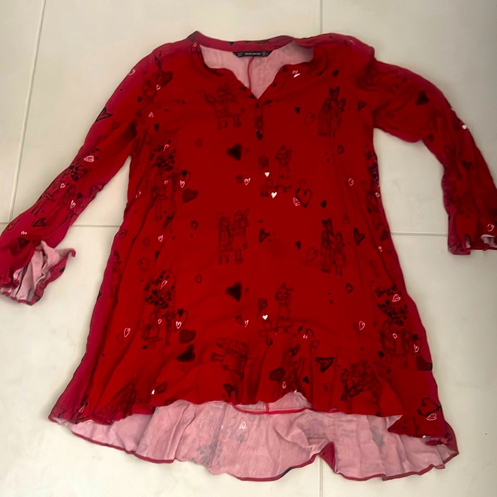Printed Zara’s long shirt